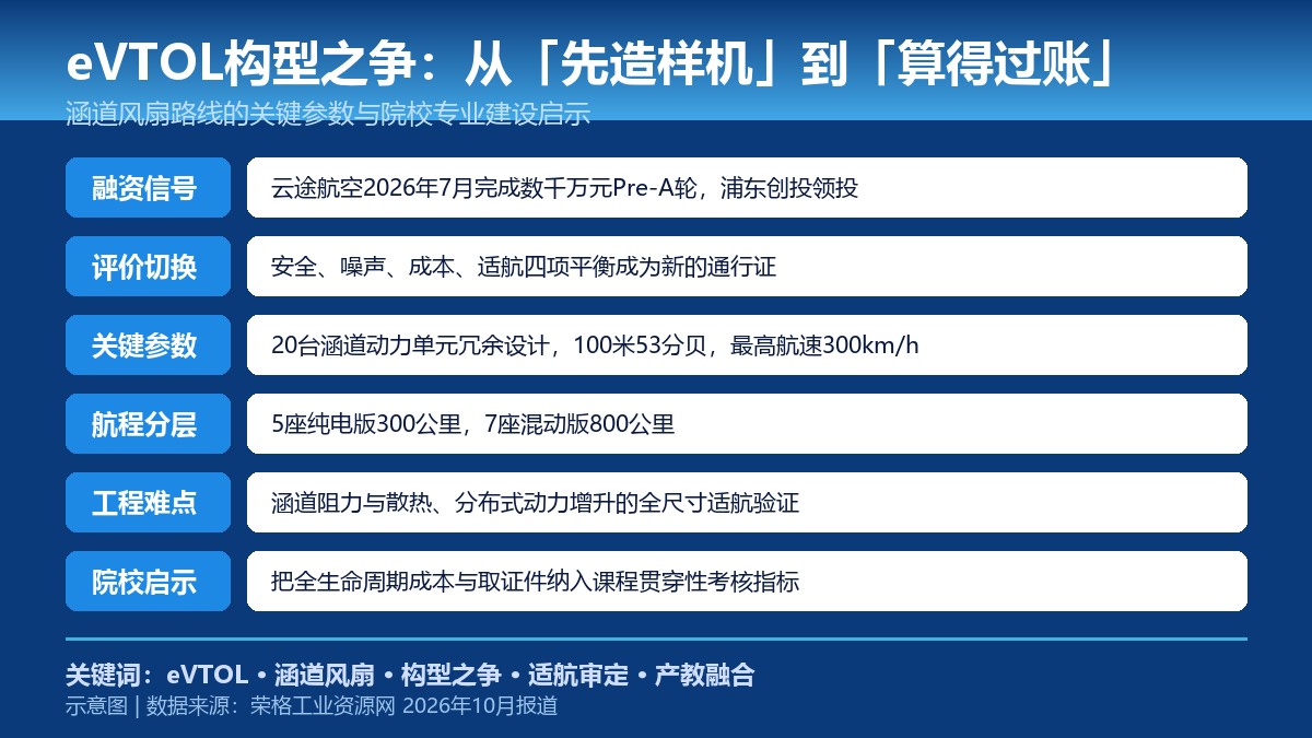 eVTOL构型之争转向工程账:涵道风扇路线要点卡